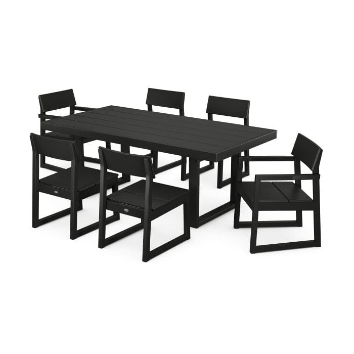 Polywood EDGE 7-Piece Dining Set - Casual Furniture World