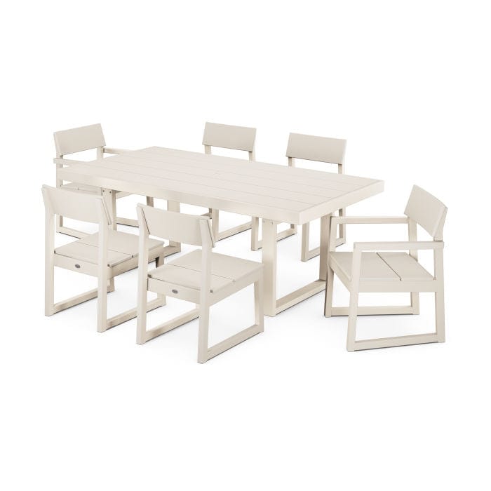 Polywood EDGE 7-Piece Dining Set - Casual Furniture World