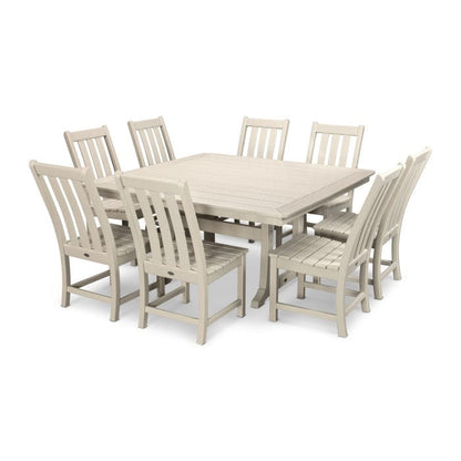 Polywood Vineyard 9-Piece Dining Set - Casual Furniture World