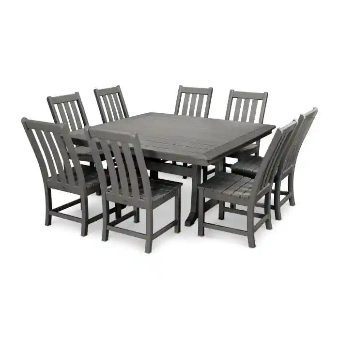 Polywood Vineyard 9-Piece Dining Set - Casual Furniture World