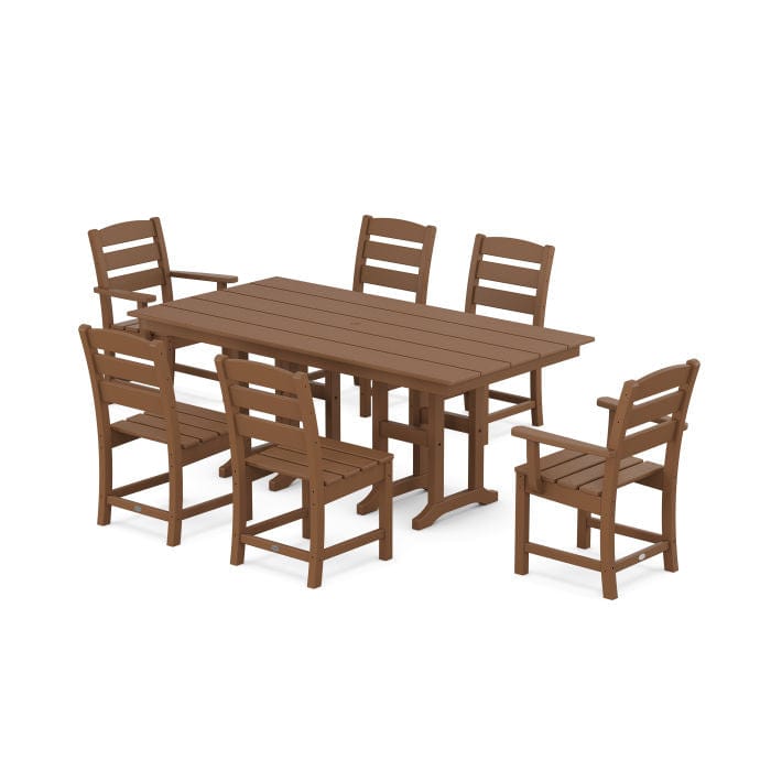 Polywood Lakeside 7-Piece Farmhouse Dining Set - Casual Furniture World