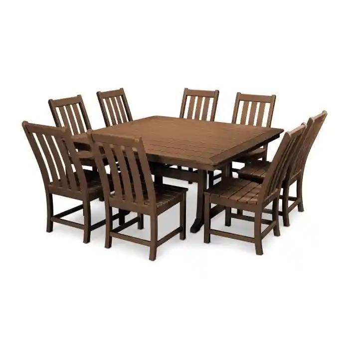 Polywood Vineyard 9-Piece Dining Set - Casual Furniture World