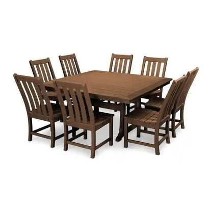 Polywood Vineyard 9-Piece Dining Set - Casual Furniture World