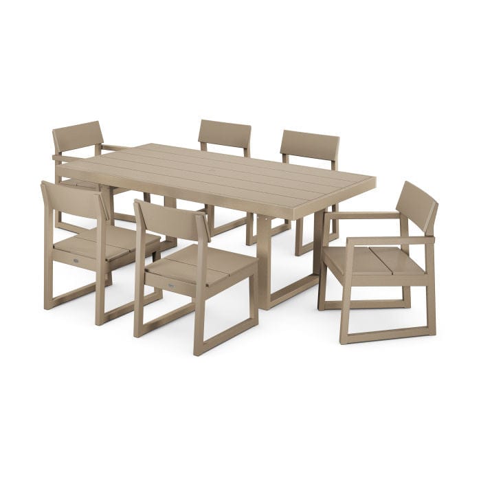 Polywood EDGE 7-Piece Dining Set - Casual Furniture World
