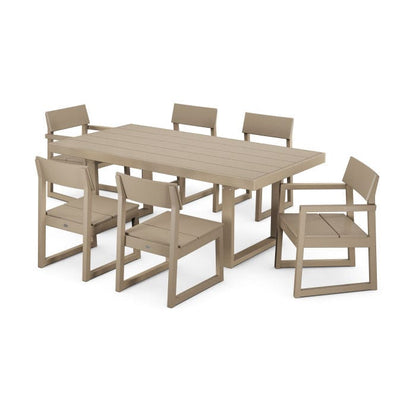 Polywood EDGE 7-Piece Dining Set - Casual Furniture World