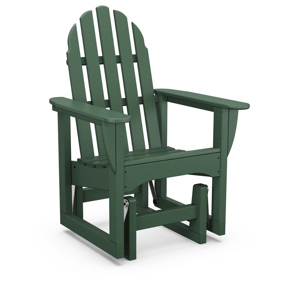 Polywood Classic Adirondack Glider Chair - Casual Furniture World