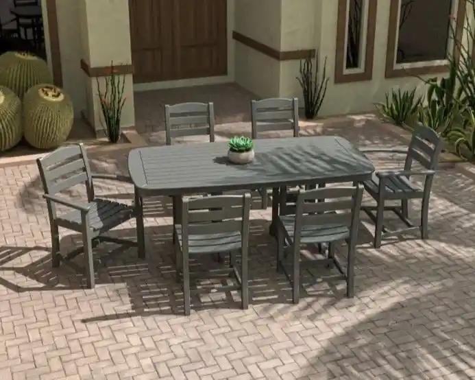 Polywood La Casa Café 7-Piece Dining Set - Casual Furniture World