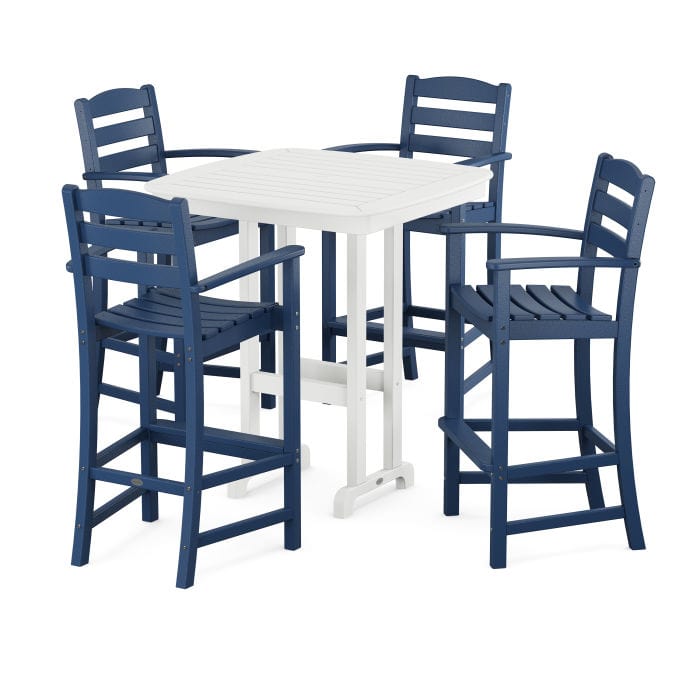 Polywood La Casa Café 5-Piece Bar Set - Casual Furniture World