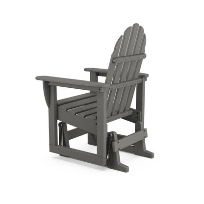 Polywood Classic Adirondack Glider Chair - Casual Furniture World