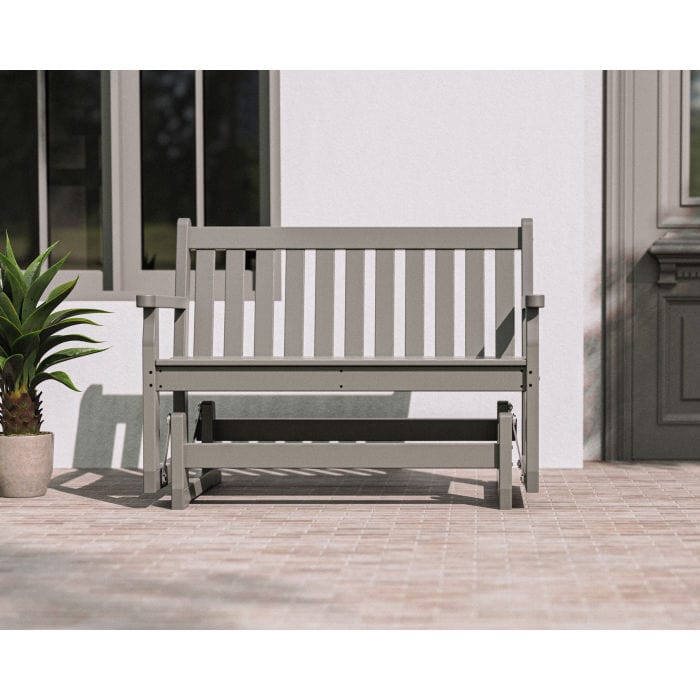 Polywood Traditional Garden 48&quot; Glider - Casual Furniture World