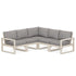 Polywood EDGE 5-Piece Modular Deep Seating Set - Casual Furniture World
