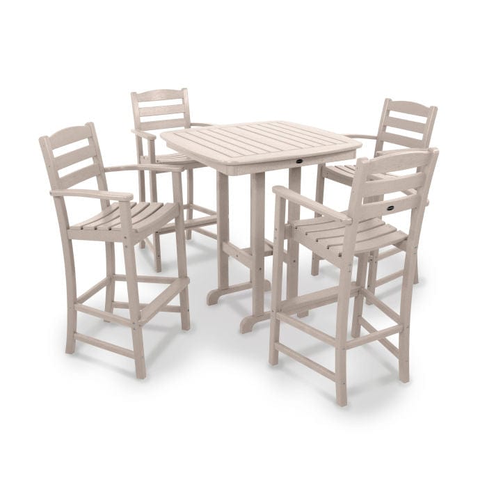 Polywood La Casa Café 5-Piece Bar Set - Casual Furniture World