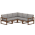 Polywood EDGE 5-Piece Modular Deep Seating Set - Casual Furniture World