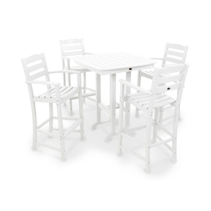 Polywood La Casa Café 5-Piece Bar Set - Casual Furniture World