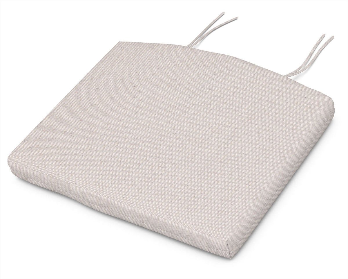 POLYWOOD Standard Seat Cushion 18"D x 22"W x 2.5"H in Dune Burlap