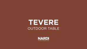 Nardi Tevere 210 Extensible Outdoor Dining Table