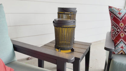 Lane Teak Floor Standing Lamp with Base