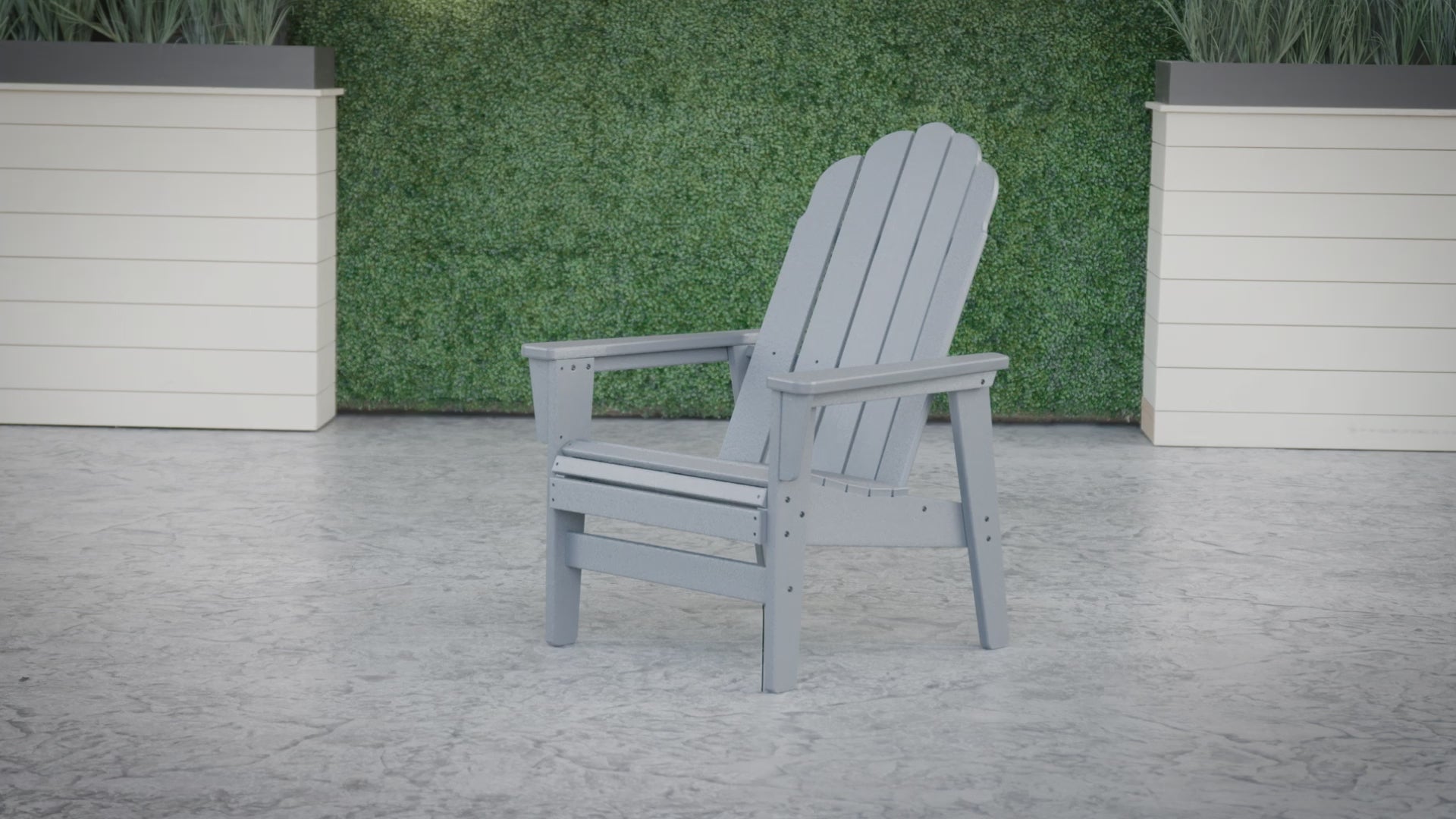 POLYWOOD Vineyard Grand Upright Adirondack Chair