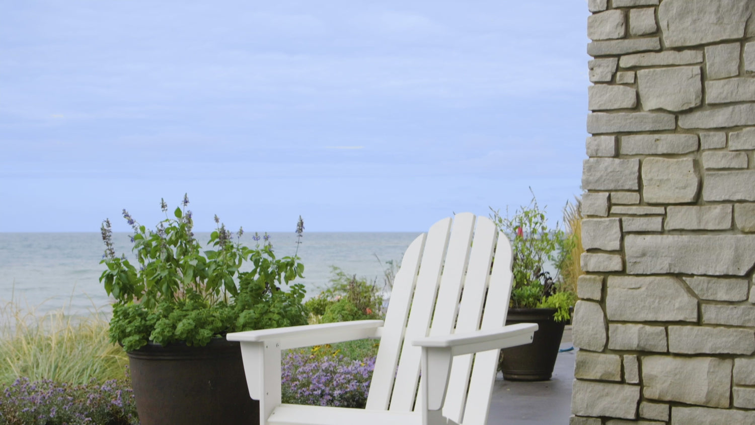 POLYWOOD Vineyard Adirondack Chair