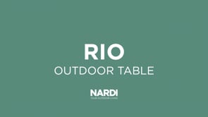 Nardi Rio 210 Extensible Outdoor Dining Table