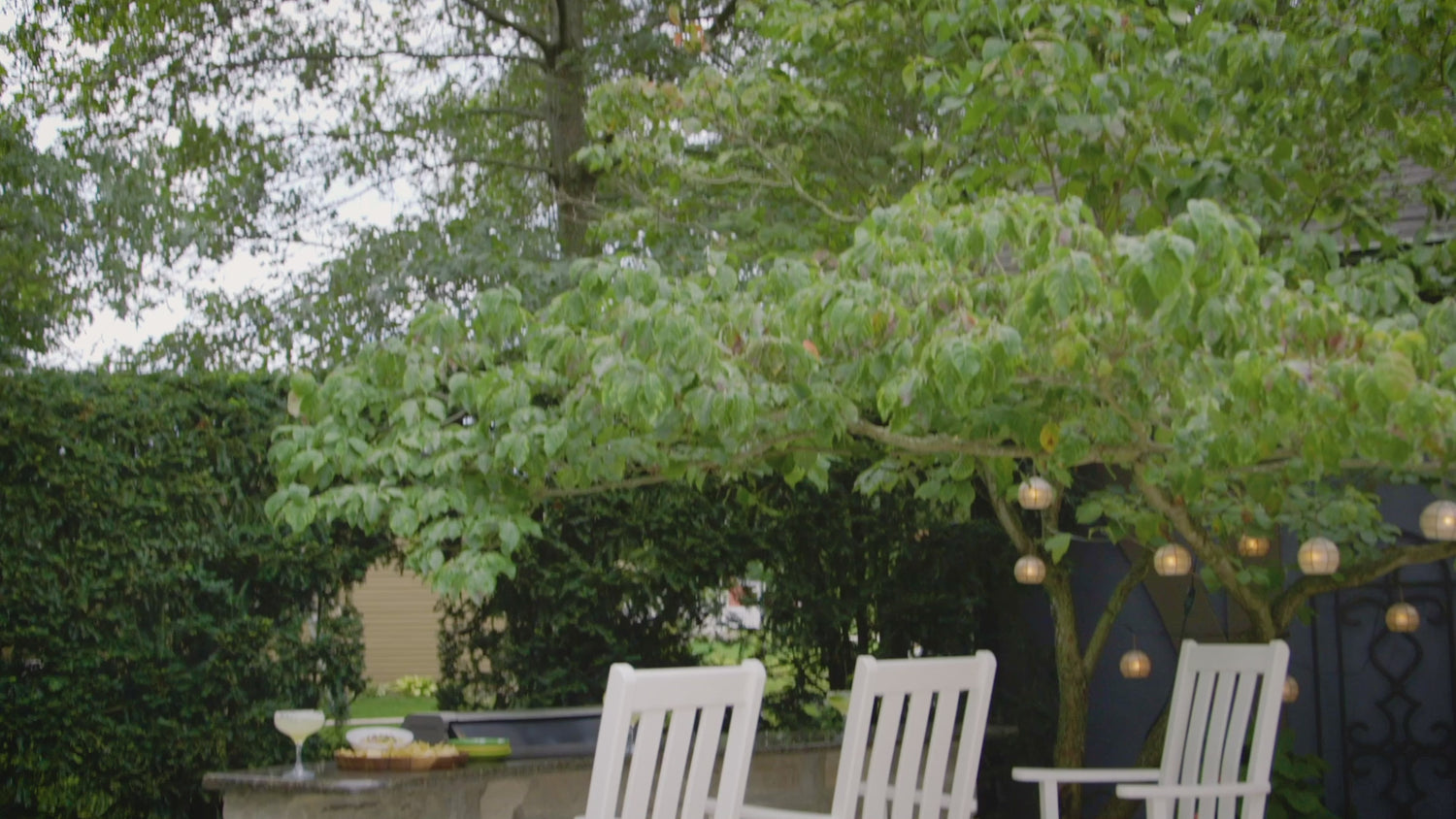 POLYWOOD Vineyard Bar Arm Chair