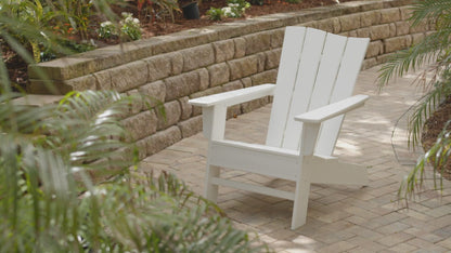 POLYWOOD The Wave Chair Left