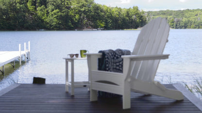 POLYWOOD Classic Oversized Folding Adirondack Chair