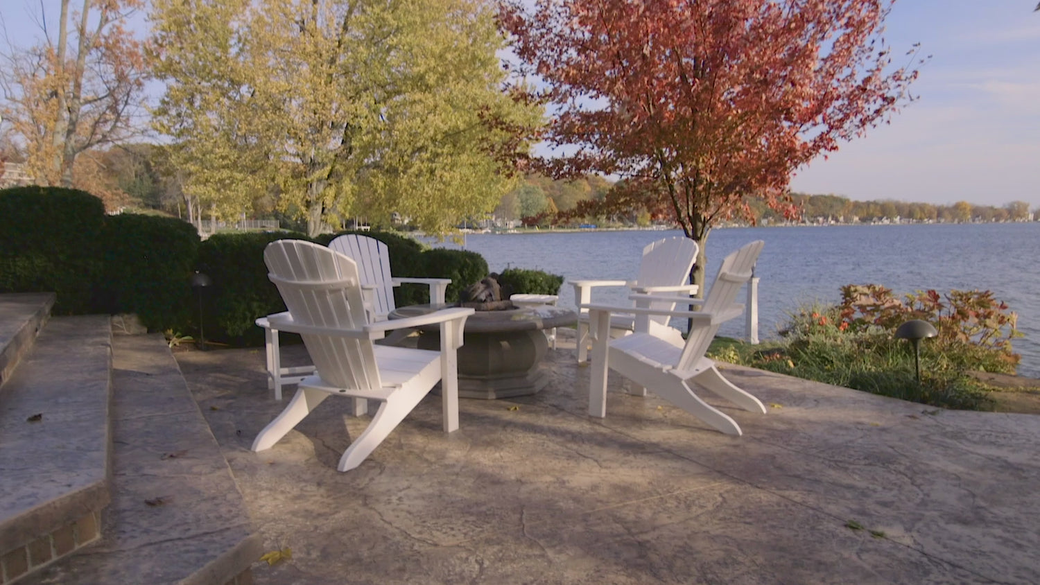 POLYWOOD Seashell Adirondack
