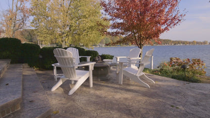 POLYWOOD Seashell Adirondack