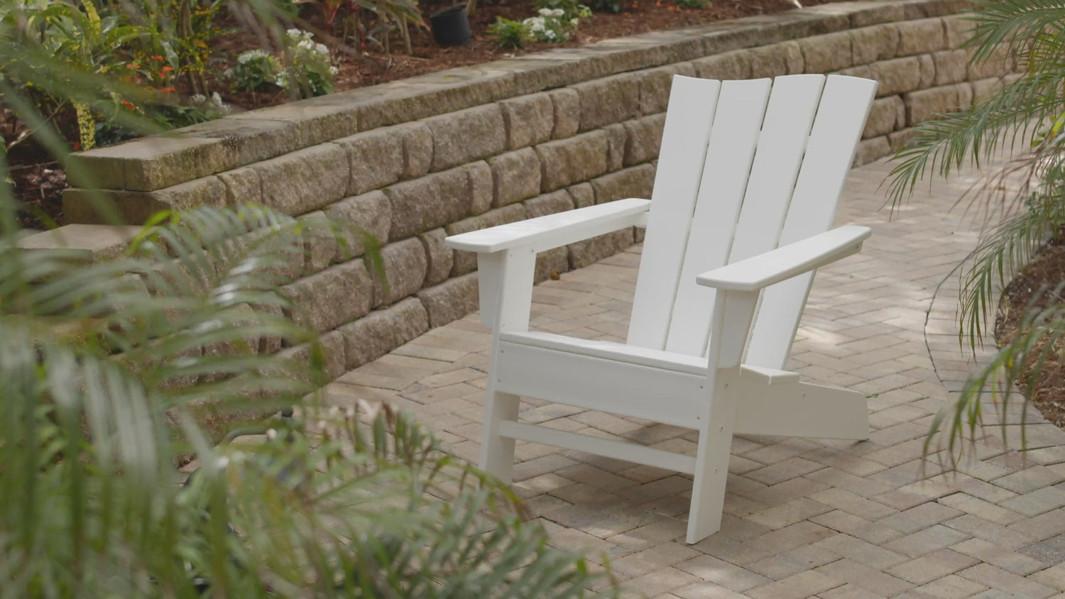 POLYWOOD The Wave Chair Right