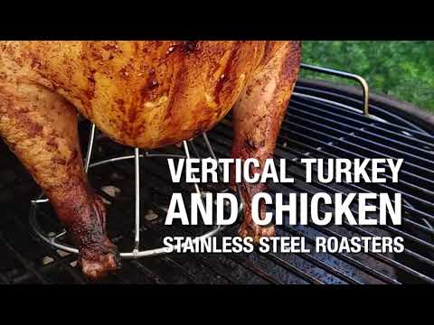 Stainless Vertical Turkey Roaster
