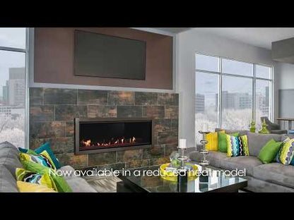 Monessen AVFL42-BU Artisan 42-Inch Vent-Free Natural Gas Fireplace with IntelliFire Touch Ignition