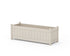 POLYWOOD Vineyard Rectangle Triple Planter Box in Sand