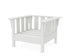 POLYWOOD Acadia Deep Seating Chair Frame in Vintage White