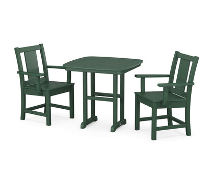 POLYWOOD Prairie 3-Piece Dining Set in Green