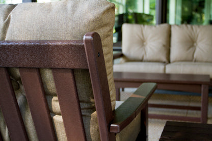 POLYWOOD Vineyard Deep Seating Loveseat lifestyle