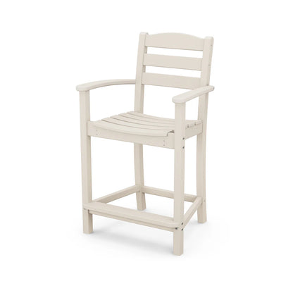 POLYWOOD La Casa Café Counter Arm Chair