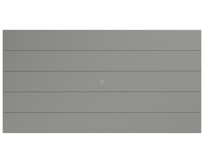 POLYWOOD product angle view in Slate Grey