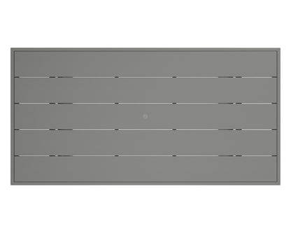POLYWOOD product angle view in Slate Grey