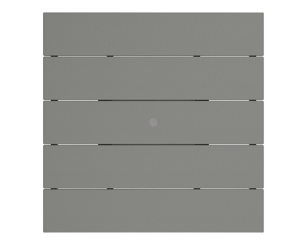POLYWOOD product angle view in Slate Grey