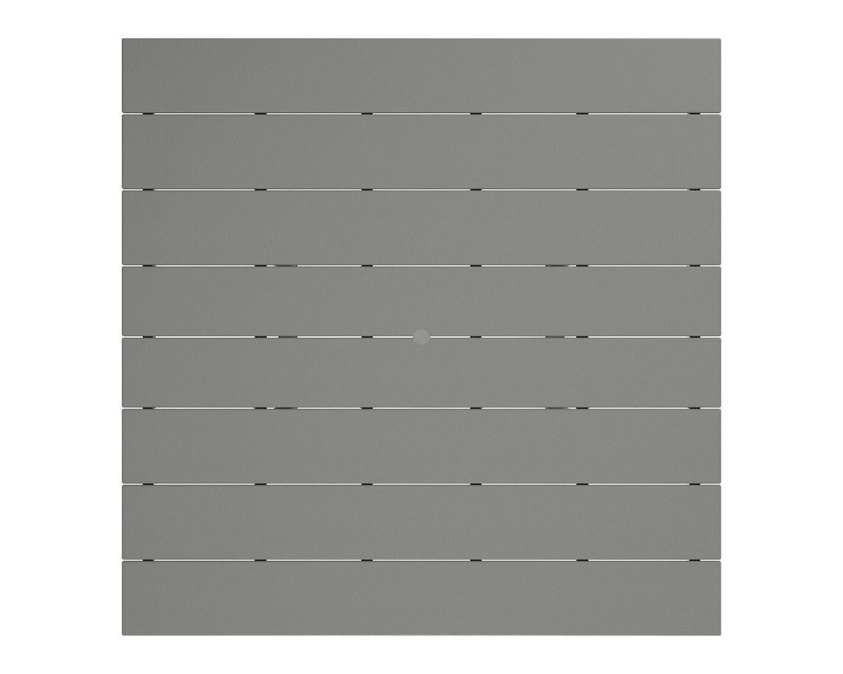 POLYWOOD product angle view in Slate Grey