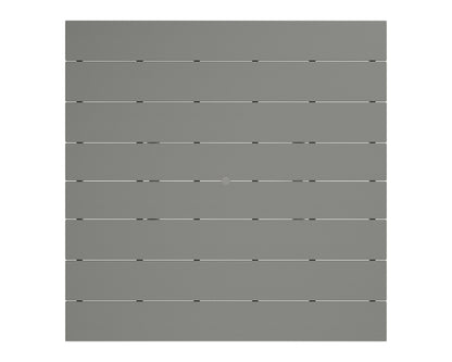 POLYWOOD product angle view in Slate Grey