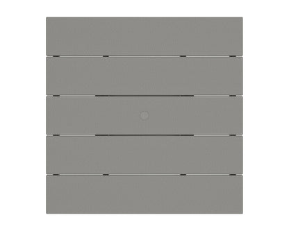 POLYWOOD product angle view in Slate Grey
