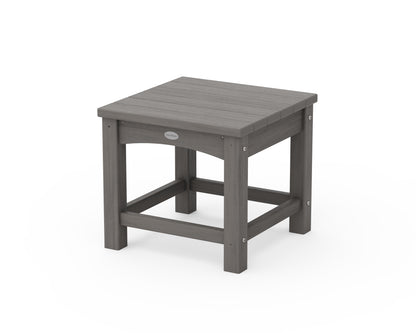 POLYWOOD Club 18" End Table in Driftwood