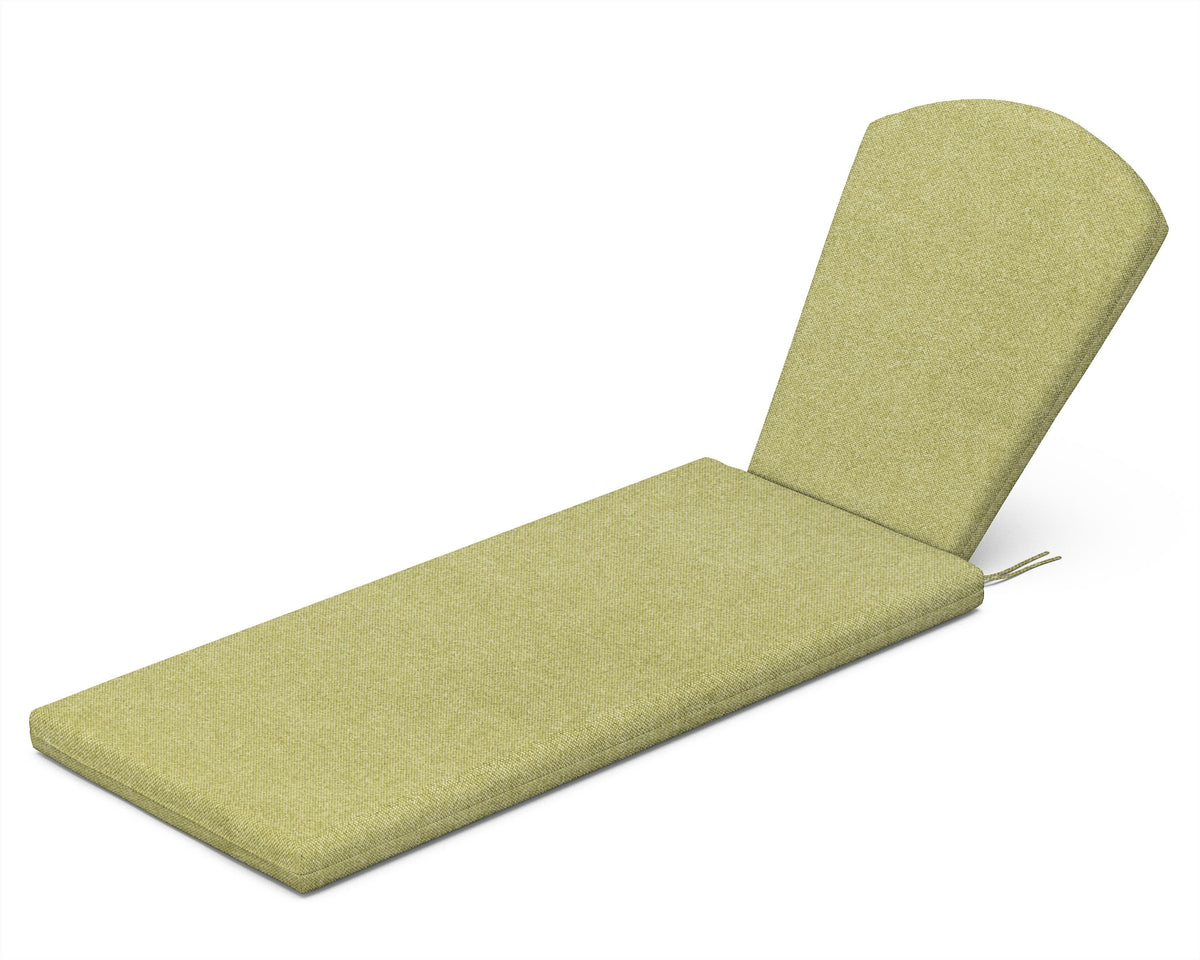 POLYWOOD Chaise Cushion in Chartreuse Boucle