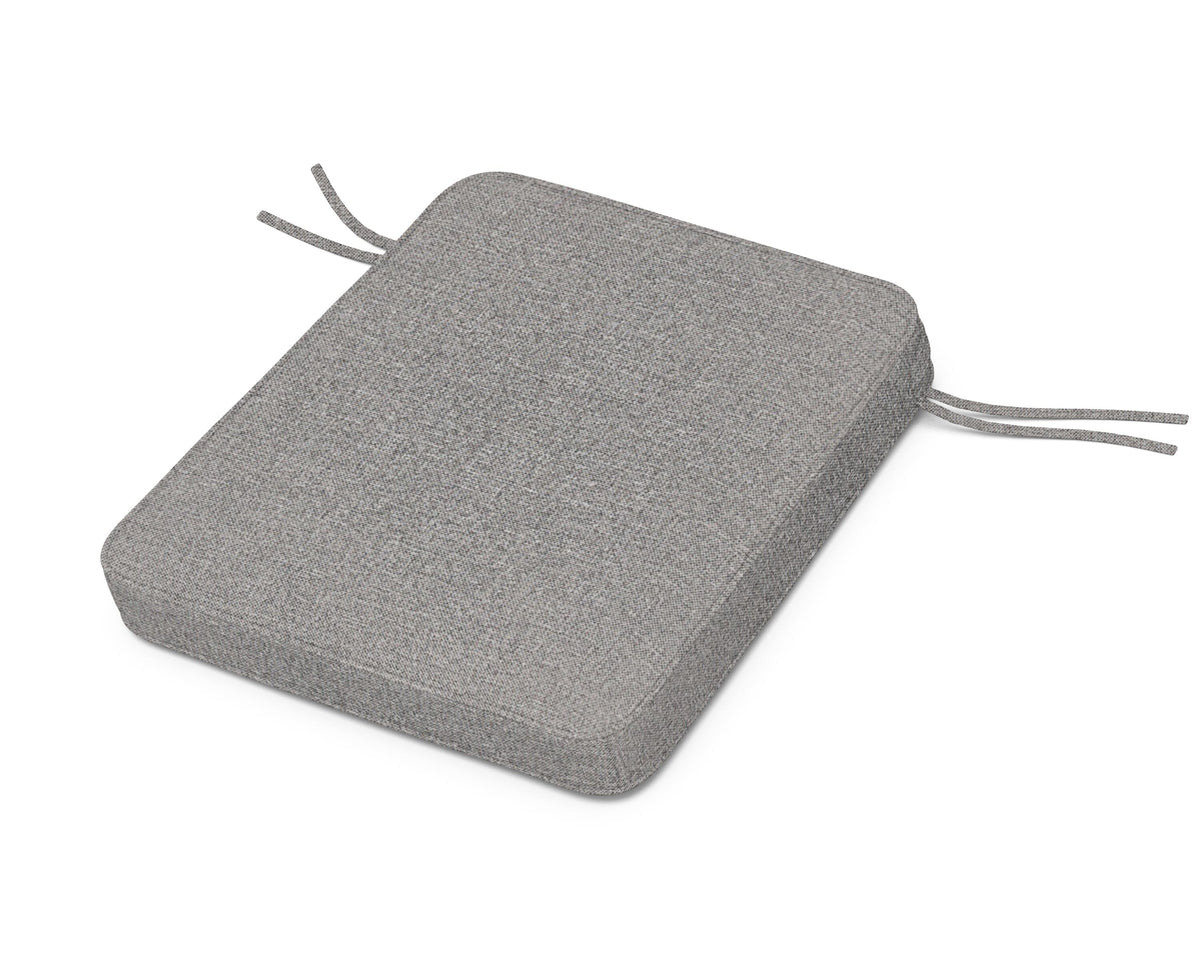 POLYWOOD Chinoiserie Rocker Seat Cushion in Grey Mist