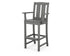 POLYWOOD Mission Bar Arm Chair in Slate Grey