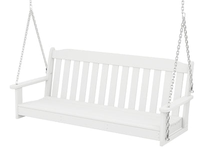 POLYWOOD Country Living 60" Swing in White