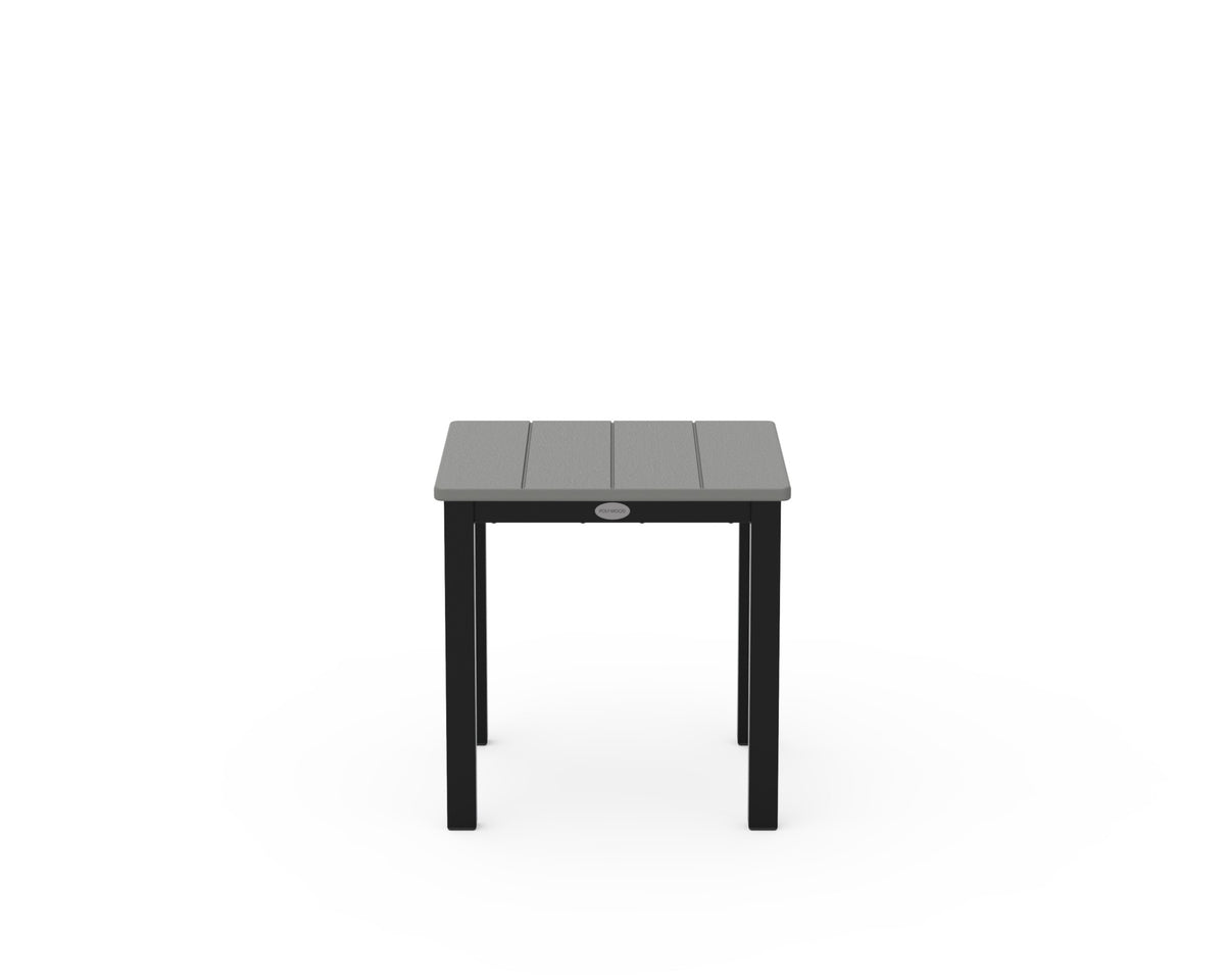 POLYWOOD Main Street 18" Side Table angle view