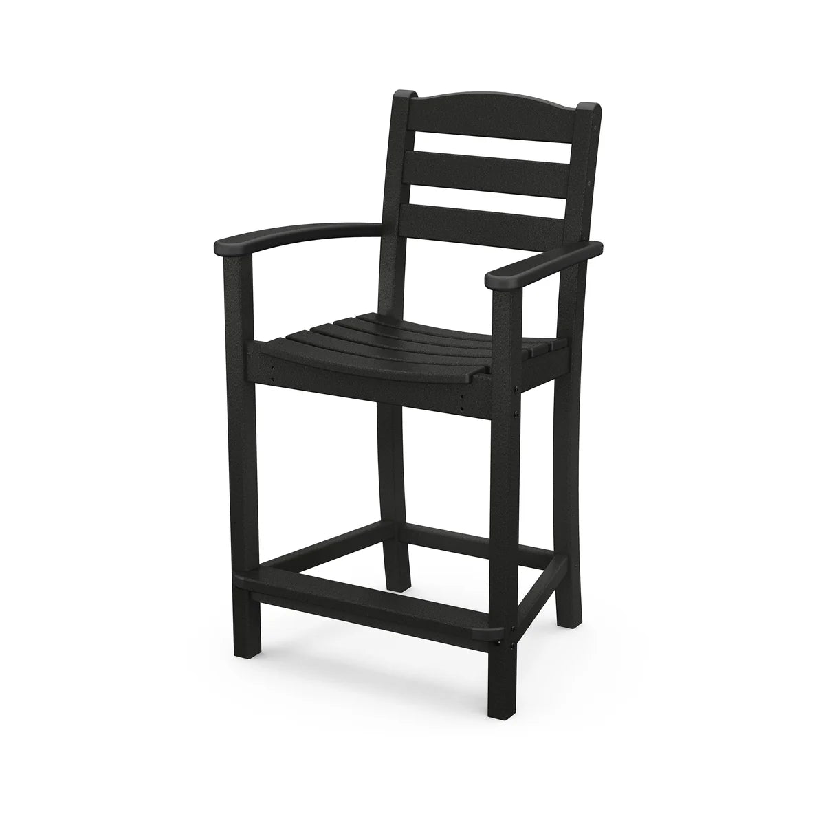 POLYWOOD La Casa Café Counter Arm Chair